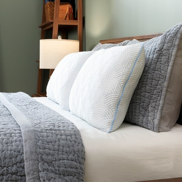 Tempur-Cloud Adjustable+Cooling Pillow - On Sale - Bed Bath Tempur-Cloud Adjustable+Cooling Pillow - On Sale - Bed Bath